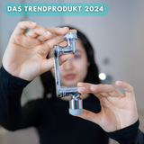WaterJake® |  1080° Wasserhahn-Aufsatz